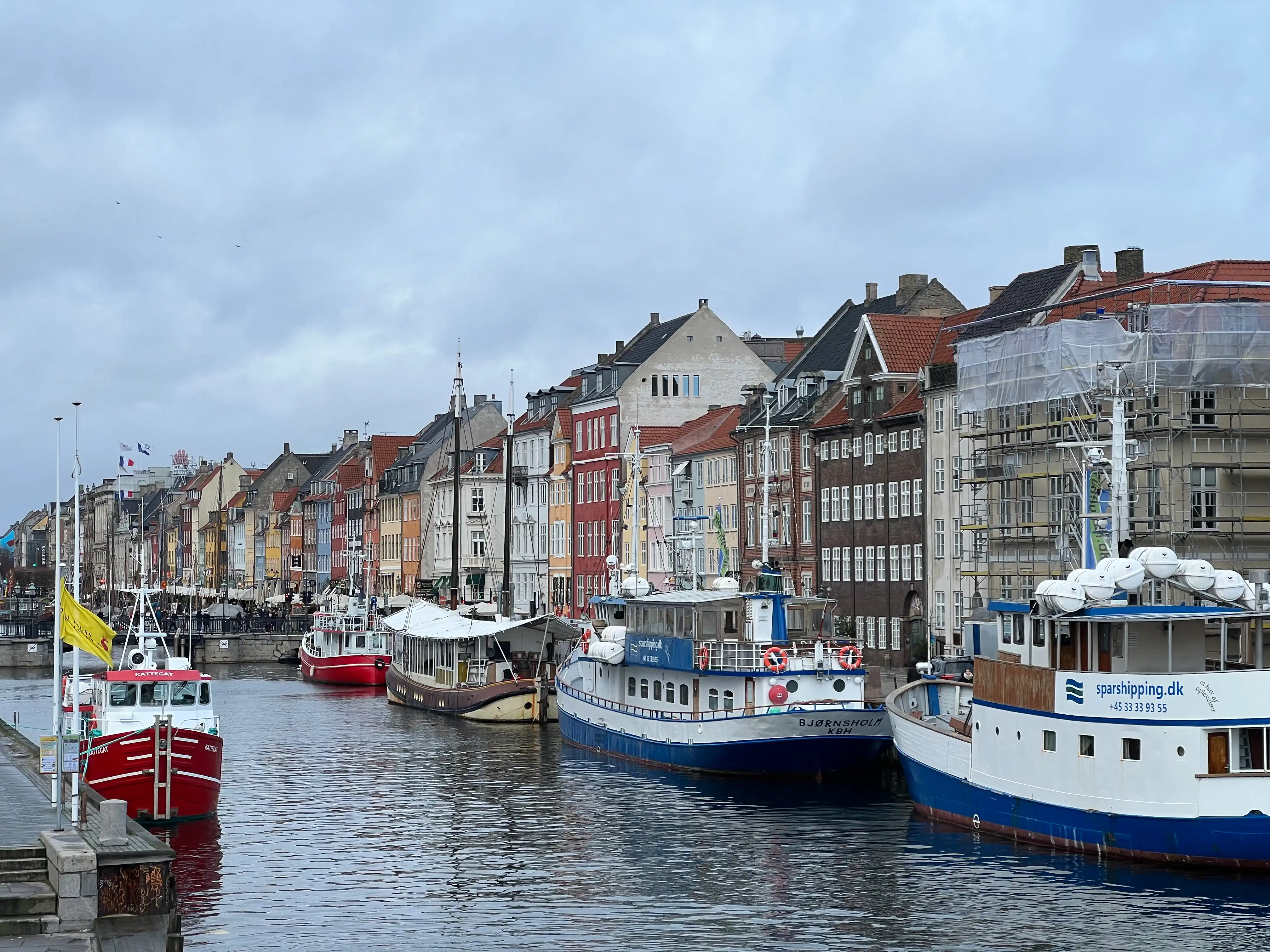 Les bateaux de Copenhague